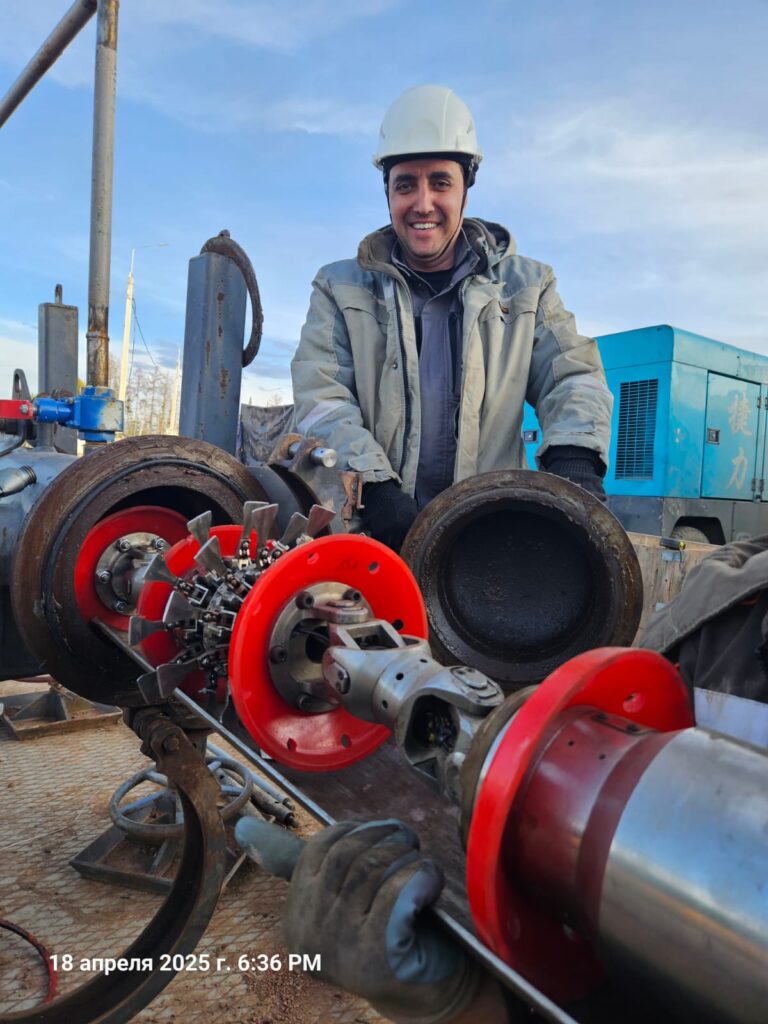Внутритрубная диагностика нефтепровода